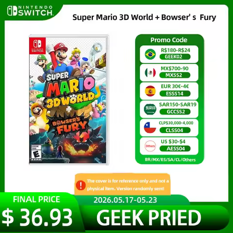 Super Mario 3D World Bowsers Fury - Nintendo Swtich Game Deals Games Cartridge Physical Card support