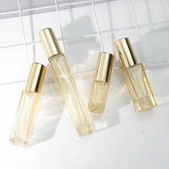 4ml 6ml 9ml 10ml Yellow Square Thick Glass Perfume Spray Bottle Travel Empty Refillable Mini Sample