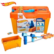 Original Hot Wheels Track Assembled Educational Toy City Stunt & Splash Car Wash Accessories Boy Toy