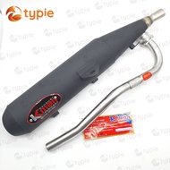 KVIN เควิ่น ท่อผ่าเงียบ ผ่าหมก ปลายปิด WAVE125ปลาวาฬ ท่อผ่าเวฟ125ปลาวาฬ ****มี มอก.****