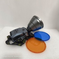 ไฟฉายคาดหัว M19 (New Design) ไฟเครื่องบิน รับประกันแท้ 100% เพิ่มเลนส์2ตัว ที่ชาร์จไทป์ C