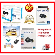 AnyCast  M9 Plus , M 11 , M12 Plus  and M100 (4K)Wifi Wireless Display Airplay Miracast Dongle