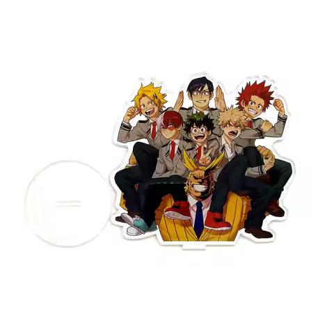 My Boku no Hero Academia All Might Kaminari Tenya Todoroki Midoriya Bakugo acrylic standee figurines
