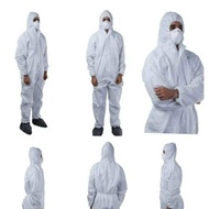 PUTIH Ppe Antivirus White/Medical Cover/Cover suit
