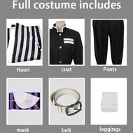 C Anime Demon Slayer Kimetsu No Yaiba Iguro Obanai Haori Kimono Cosplay Costume Wig Snake Props Whi