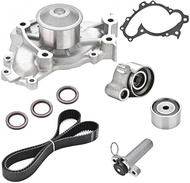 Engine Timing Belt Kit with Water Pump TKT-024 Compatible with 1994-2004 Toyota Camry Avalon Sienna 