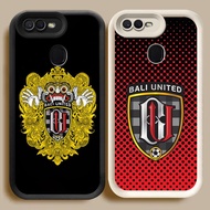BI71 Bali United FC Casing for OPPO A11K A12s A12 A7 F5 F7 F9 Pro A5S White Black