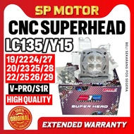 S1R LC135 Y15ZR Superhead CNC 20/23 22/25 23/26 24/27 25/28 26/29 27/30 19/22 VPRO Super Head Racing