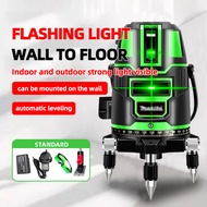 HIJAU Maki-2 line laser level, 5 rows, green 360, automatic laser, adjustable