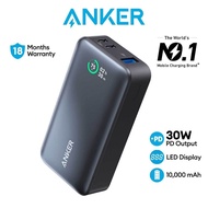 Anker Powerbank Fast Charging Power Bank PowerCore 533 PowerBank 10000mah 30W Portable Charger USB C (A1256)