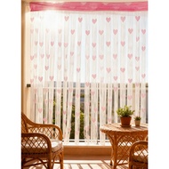 Pink Heart Shape String Curtain Door Curtain For Room Divider Wedding Fiesta Party Decoration