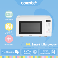 Comfee Microwave Oven 20L Digital Smart Inverter 11 Powers Low Noise 57dB CMO-EM7P012LYPF(WH)