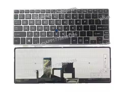 New US RU Backlit Keyboard For Toshiba Portege Z30-A Z30T-A Z30-B Z30T-B Z30-C Z30T-C Keyboard