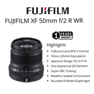 FUJIFILM XF 50MM f/2 R WR LENS ORIGINAL (1 YEARS WARRANTY) FUJIFILM 50MM F/2 FUJIFILM 50MM F/2 FUJIF
