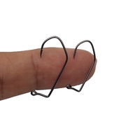 50pcs V Shape Aberdeen Jig Fishing Hooks Barbed Black Hook High Carbon Steel Barbarian 90 Degree Wor