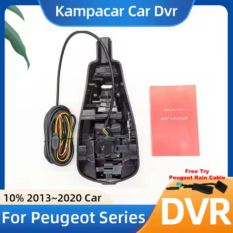 New 1K 2K 4K Plug and Play PT07 Car Dvr Dash Cam DashCam For Peugeot 2008 208 Access 1.2 PureTech 82