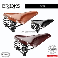 BROOKS FLYER LEATHER SPRUNG SADDLES COMFORT FOR LONG DISTANCE MADE IN ENGLAND BICYCLE SADDLE