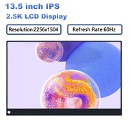 13.5 Inch 2256x1504 2.5K LCD IPS Display For Phone PC Laptop Game Host PS Portable Monitor With Case