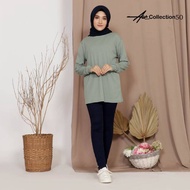 RIB T-SHIRT Long Sleeve Sweater