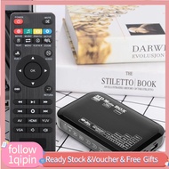 Full HD Mini Box Media Player 110-240V 1080P Media Player Box Support MMC RMVB MP3 AVI MKV (UK)