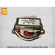 Teletron Isolated Electric Power Transformer 6V/9V Isolation Transformer