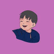 Lukisan kartun berwarna