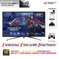 ASUS ROG Strix XG43UQ HDMI 2.1 Gaming Monitor — 43-inch 4K, 144 Hz, 1ms MPRT, AMD FreeSync™ Premium Pro technology, DSC, ELMB Sync, DisplayHDR™ 1000, DCI-P3 90%, Shadow Boost, Remote Control