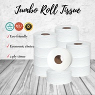 Jumbo Roll Tissue ( 1CARTON = 12ROLL ) / Hotel grade Jumbo Roll Tissue Toilet Paper / Tisu