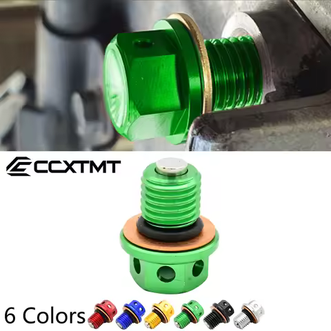 Magnetic Oil Drain Plug Bolt For Kwasaki NINJA400 Z250 Z250SL ZZR250 ER-4N W400 ZRX400 ZZR400 ZX-6 Z