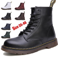 Ready Stock Brand Dr Casual Men Boots Martens Waterproof Couple Martins Boots Men Leather Doc Shoes 