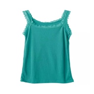 IVLOVE - Tanktop Wanita Jumbo Renda Big Size 3L/XXL / Camisol Renda Jumbo Super Soft / Tangtop Singl