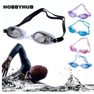 Adult Waterproof Slicone Swimming Goggle Cermin Mata Renang