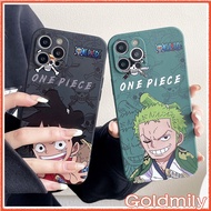 iPhone 14 Luffy &amp; Zoro Side Stripe Soft Silicone Case for Apple iPhone 14 Pro Max SE2 2020 12 13 Mini X XR iPhone XS Pro 8 Plus 7 6 6s SE3 iPhone 11 Square Edge Cover
