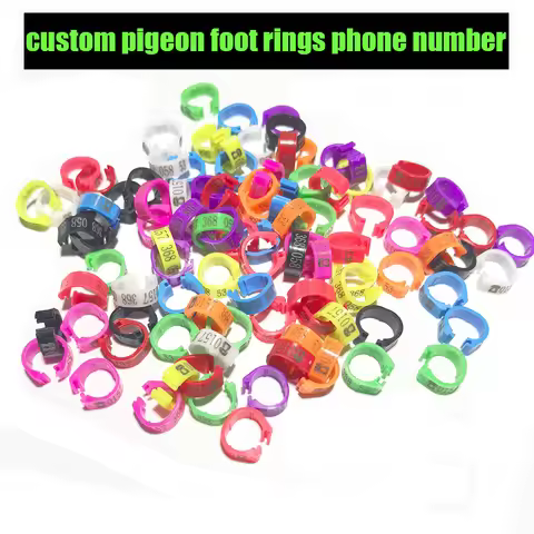 Customized Pigeon Leg bands Bird Products of pigeon pet pigeon rings bird rings pigeon bands