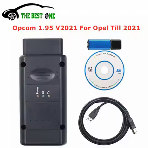 New OPCOM 2021 With USB Dongle Op-com V1.95 Flash Update Op com V2021 FTDI PIC18F458 Car Diagnostic 