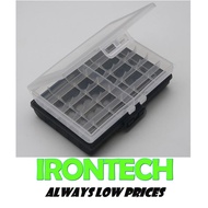 10 slot AAA AA cover 14500 Cases Storage Container Holder Hard Plastic Battery Casing box 10440 1.5v