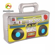 MUNDAUN PVC Inflatable Balloons  Inflated Toys 80's 90's Party Decorations Photo Booth Props