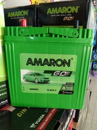 แบตเตอรี่ AMARON 40B20L 35 แอมป์ พร้อมใช้งาน รับประกัน 1 ปี แบตเตอรี่ใหม่ไม่มีค้างสต๊อก