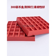 Game Coin Box Storage Box 300 Coin Box Supermarket Convenient Cash Register Game Coin Token Plastic 