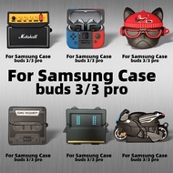 for Samsung Galaxy Buds3/buds 3 Pro Shockproof Headphone Case Cover Galaxy Buds 3 pro Shockproof Sil