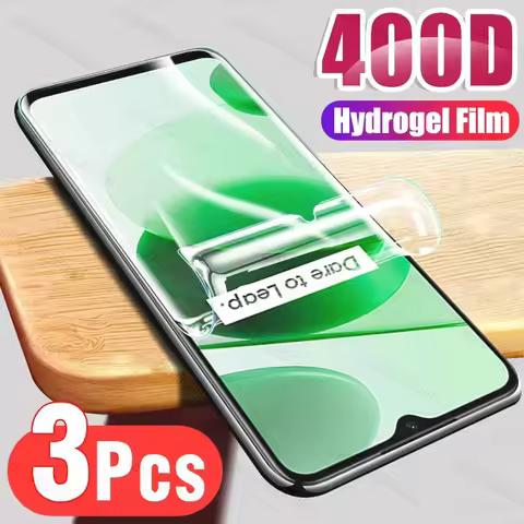 3PCS Hydrogel Film For Realme 9 10 11 Pro Plus Screen Protectors For Realme 11X 10S 10T 8i 6 7 8 Pro