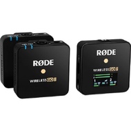 RODE  一對二 Wireless GO II RDWIGOII 微型無線麥克風 二代 黑色 (公司貨）