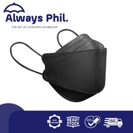 Always PHIL. a bag of 10 pcs KF94 Nanofiber Filter Face Mask Anti-dust Anti-Fog New face mask big sa
