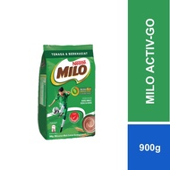 NESTLE Milo Activ-Go Chocolate Malt Powder Softpack 900g (Halal)