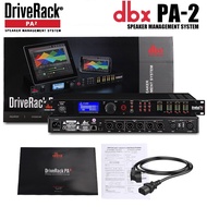 DBX DriveRack PA2 Professional Audio Processor, 2/3 Input 6 Output Direction Support Driver Program 