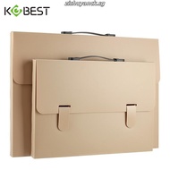 1PC A3 folder storage box students use the folder storage folder large capacity 4K accordion bag 4k 