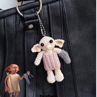 GANTUNGAN Dobby harry potter Keychain keychain bag tag bag charm knitted crochet amigurumi