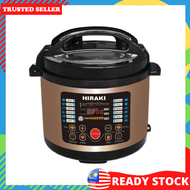 [LAZCHOICE] HIRAKI Pressure Cooker Non Stick Inner Pot 6L 7KG Periuk Tekanan Tidak Melekat 6L