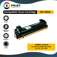 Compatible TN-1000 Laser Toner Cartridge For Use In Brother HL-1110 / HL-1110E / HL-1110R / HL-1112 