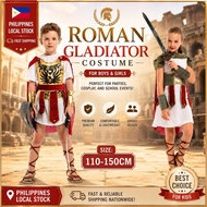 Rome / Greece costume for United nation/ Gladiator emperor costume kids Roman Warr Halloween Costume
